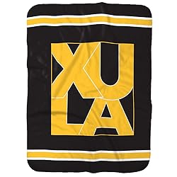 Xavier University of Louisiana Primary Logo Stripes