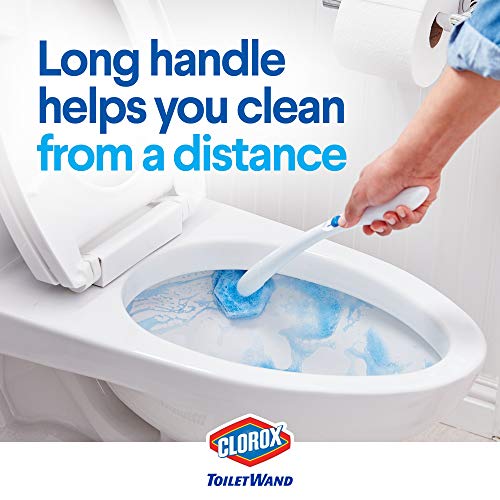 4 Clorox+ToiletWand+Disposable+Toilet+Cleaning