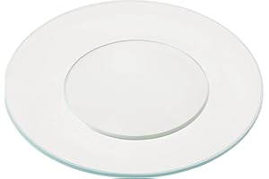 PATIKIL 50mm/90mm Diameter Watch Glass, 1 Set Beaker Cover Smooth Edges Chamfered Arc for Laboratory, Transparent