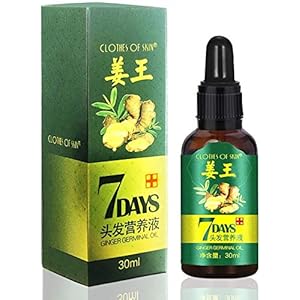 Ginger Germinal Oil, Hair Growth Oil, Hair Growth Serum, Ginger Germinal Essential Oil, Hair Loss Treatment Hair Care…