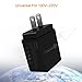 Wall Charger TAKAGI Quick Charge 3.0 (Quick Charge 2.0 Compatible) USB Fast Charging Station Travel Power Adapter for Samsung S7/S6/Note 8, iPhone X/8/7/Plus, Huawei Mate 10, iPad and More (Black)