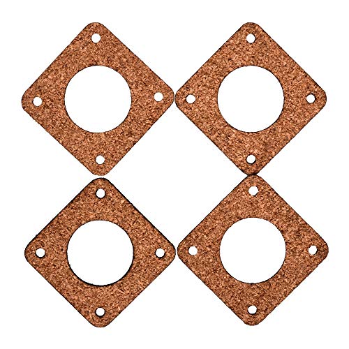 1/5PCS 3D Printer Parts Nema 17 Stepper Motor Demper 3mm Thickness Cork Gasket Damper Nema17 42 Stepper Motor Damper/Isolator