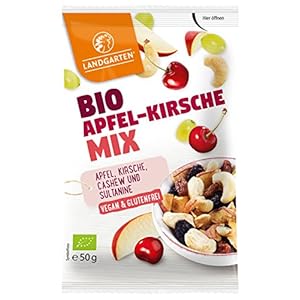 Landgarten Bio Apfel-Kirsche Mix, 50 g