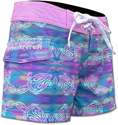 Tormenter Womens Turtle 3.5" Boardshorts 4 Multi
