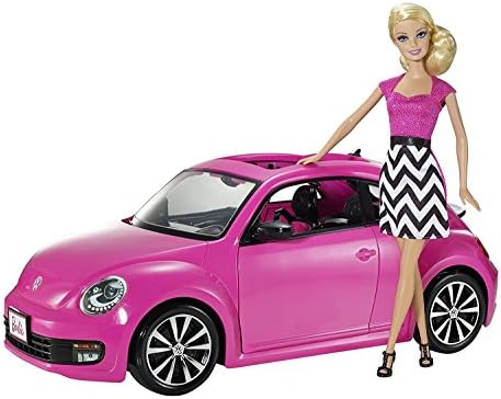Barbie Volkswagen Beetle and Doll