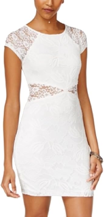 illusion bodycon dress