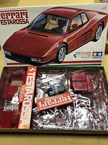Amazon Tamiya 田宮 Ferrari フェラーリ テスタロッサ プラモデル 廃盤 車 124 絶版 1986 年物 2 プラモデル 通販