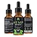 Best Hemp Seed Oil for Pain Relief - Natural Hemp Oil Extract Drops for Anxiety and Sleep | Hemp Oil for Stress and Anti-inflammatory Relief | 250 mg of Hemp Oils