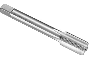 uxcell Hand Plug Tap M11 x 0.5 H2 Metric Thread Plug Style Taps Straight Flute Screw Tapping Threading Tool High Speed Steel 