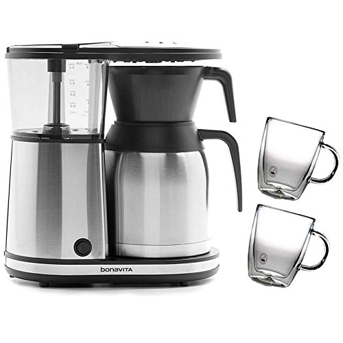 Bonavita BV1900TS 8 Cup Coffee Maker With Shatterproof Steel Lined