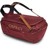 Osprey Transporter 40L Travel Duffel Bag, Black