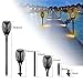 Solar Flame Lights Outdoor Waterproof,LED Solar Torch Lights with Dancing Flickering Flames,Flashlight Safety Light for Garden Decoration Automatic On/Off Dusk to Dawn-4 Pack