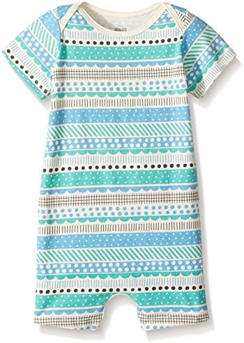 Winter Water Factory Baby Girls' Summer Romper, Turquoise, 12 Months