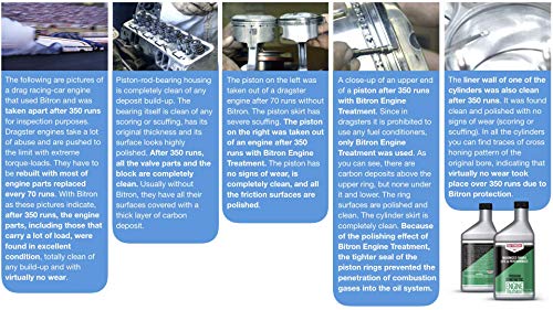 Bitron Oil Additive: Legendary World Leading Oil Additive Technology for Car Engines for Over 25 Years, Including Heavy Duty and High Mileage Engines, That Delivers Proven Protection and Performance