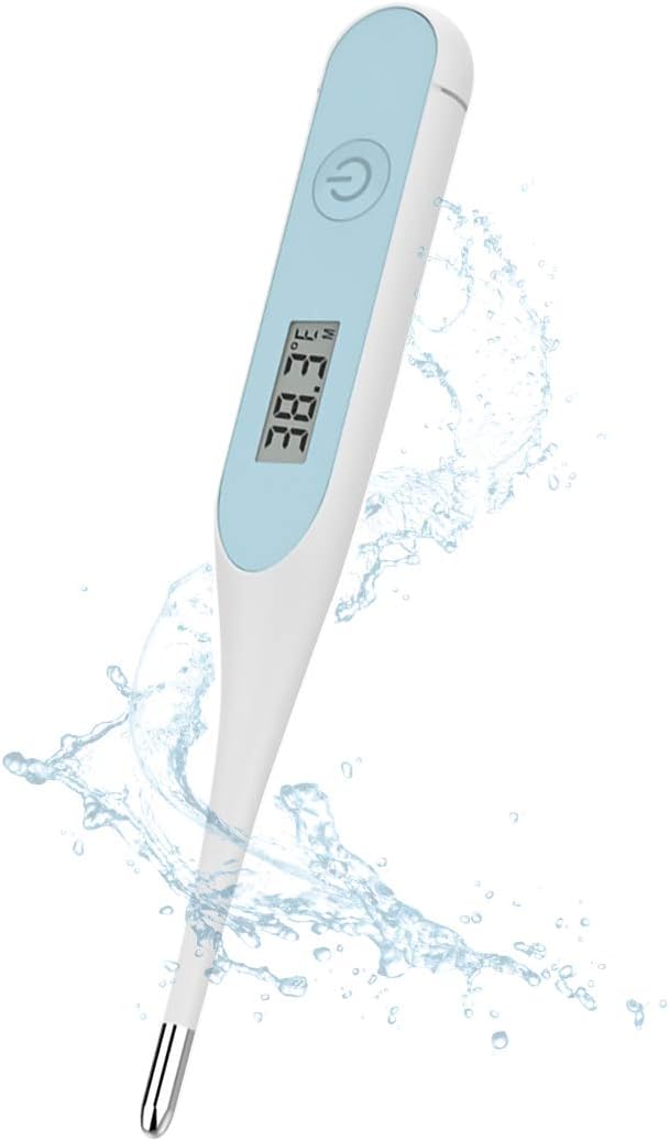 Digital Thermometer for Kid,Baby Thermometer Ear Thermometer Baby Adult Top Oral Rectal Underarm Temperature Thermometer | Fast Read Waterproof, Suitable for Adults & Kids