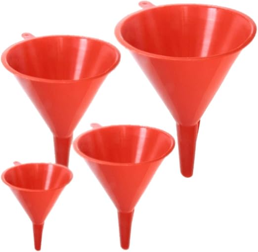 Funnel Set of 4 / 50 mm, 75 mm, 100 mm, 125 mm Amazon.co.uk Kitchen