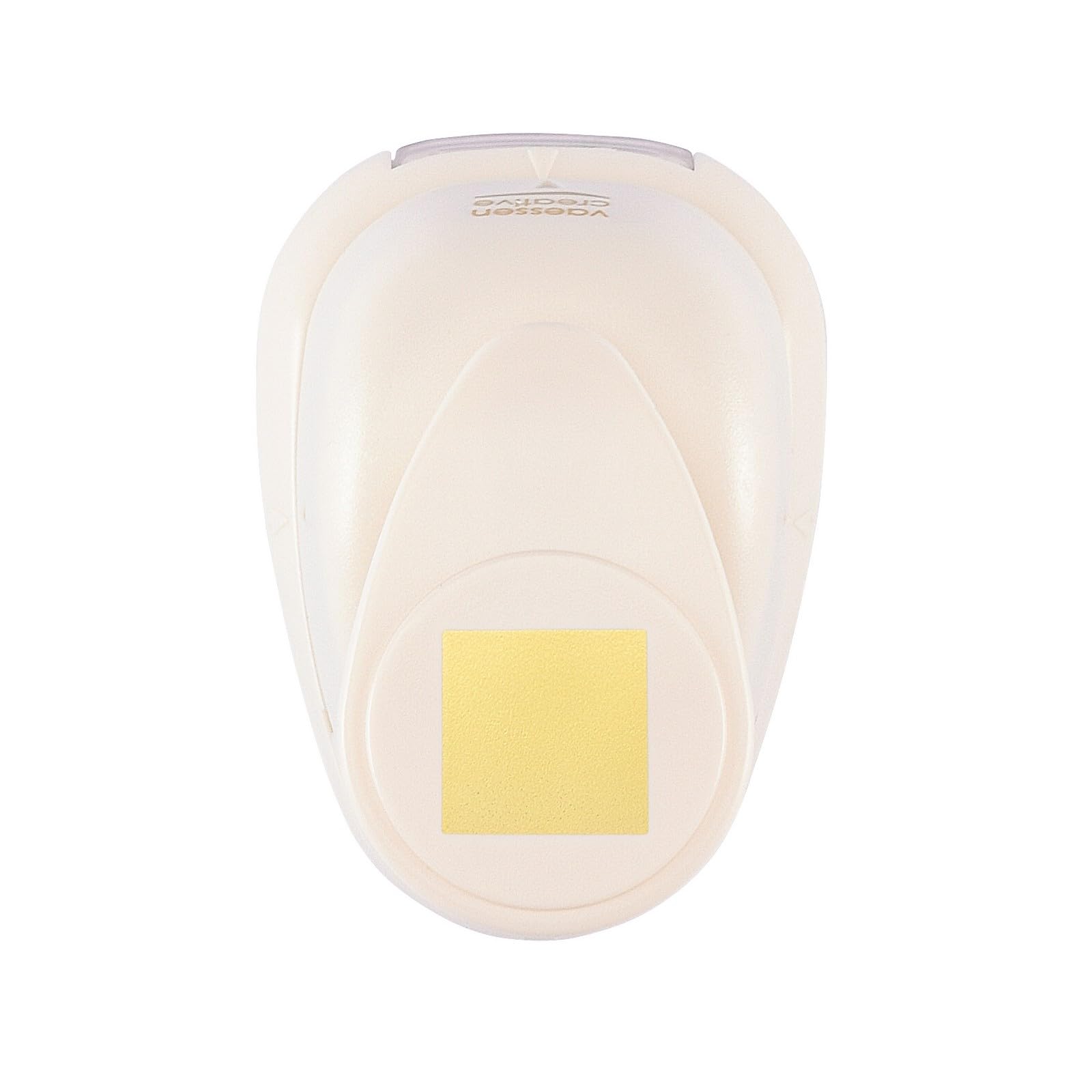 Vaessen Creative Craft Paper Punch - Square - 1,8 x 1,8 cm - Circle Cutter for Crafting and Card Making