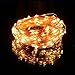 LED String Lights 65.5 ft with 200 LEDs, Mxsaver Waterproof Decorative Lights for Bedroom, Patio, Parties, Wedding (Copper Wire Lights, Warm White)
