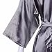 LuckyFine Waterproof Hair Salon Cosmetology Cutting Hairdressing Style Gown Cape Apron Robe Grey
