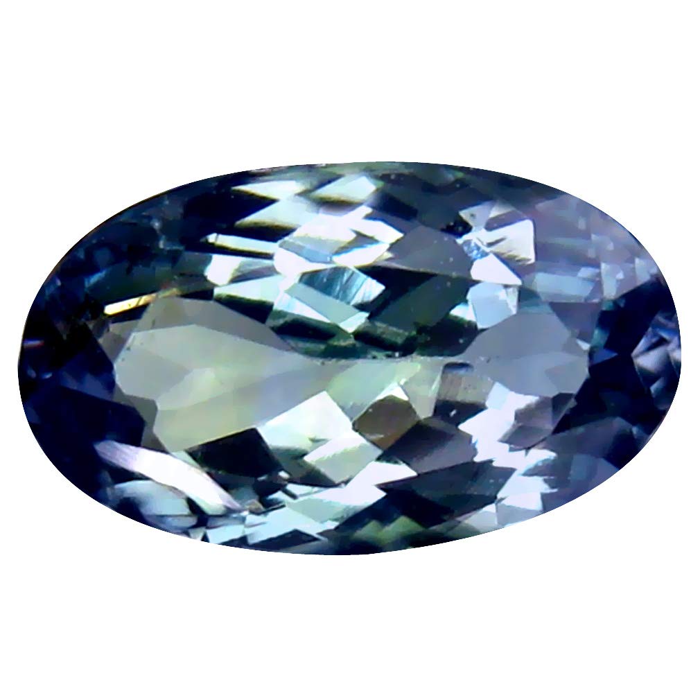 1.39 ct Oval Cut (9 x 5 mm) Genuine Bluish Violet Tanzanite Natural Loose Gemstone