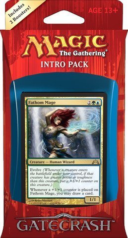 Magic the Gathering (MTG) Gatecrash Intro Pack: Simic Synthesis (Includes 2 Booster Packs)