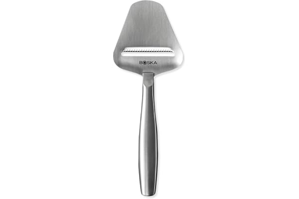 Boska Stainless Steel Cheese Slicer - Copenhagen for All Types of Cheese - Multi-Functional Cheese Slicer - Handheld Slicer -