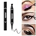 Eyeliner Stamp -Waterproof Makeup Cosmetic winged long lasting eye liner pen Black Liquid