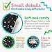 Toolik Baby Diaper Clutch with Waterproof Portable Changing Pad for Quick Change During Stroller Walks - Foldable, Detachable and Wipeable Mat Station with Shoulder Strap, Black with White Stars