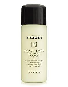 RAYA Instant Oxygen Skin Revival Masque (115) | Anti-Fatigue Facial Treatment Mask for All Skin | Creates a Glowing Complexion