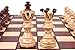Diplomat European International Chess Set, 32 Wooden Chess Pieces, 20 Inch Chess Board That Folds for Chess Piece Storage