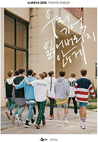 YMC Entertainment WANNA ONE PHOTO ESSAY 308p Photobook+Postcards+Bookmark