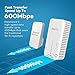 [UPGRADED] HooToo N600 Wi-Fi Range Extender, AV600 Powerline Adapters, Electrical Networking Kit Via Cable & Over Wireless, Standalone Router, One-Button Fast Pairing Operation