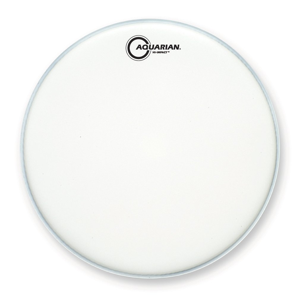 Aquarian HIP13WH Hi-Impact Series - 13 inch Snare Drumhead - Powerdot - White