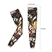 Enlody 8pcs Fake Temporary Tattoo Arm Sleeves - Skull, Tribal Shape, Dragon for Men, Women, Kids