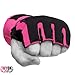 WYOX Gel Boxing Hand Wraps Inner Gloves for Men & Women, 80cm Quick Wrist Straps, Padded Knuckle Protection for Muay Thai Kickboxing, Hand Wraps for Boxing & Martial Arts (Pink & Grey, XS)