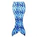 Owone Box Girls 3 Pcs Mermaid Tail Bathing Bikini Swimsuit Sets Swimwear