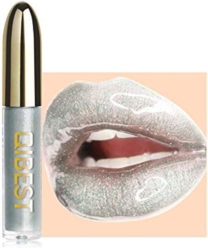 Lowpricenice DaySeventh Women's Glitter Flip Metallic Matte Liquid Lipstick Candy Shiny Lip Gloss O