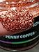 Eye Candy Pigments Premium Copper Mica Powder - Penny Copper (50gr) - for Epoxy, Resin, Soap, Paint, Woodworking, Acrylic Pouring, Bath Bombs, Fishing Lures - DIY Arts and Crafts Additive