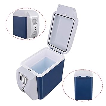 CWWHY Refrigerador de Autos de 7.5L, Mini refrigerador ...