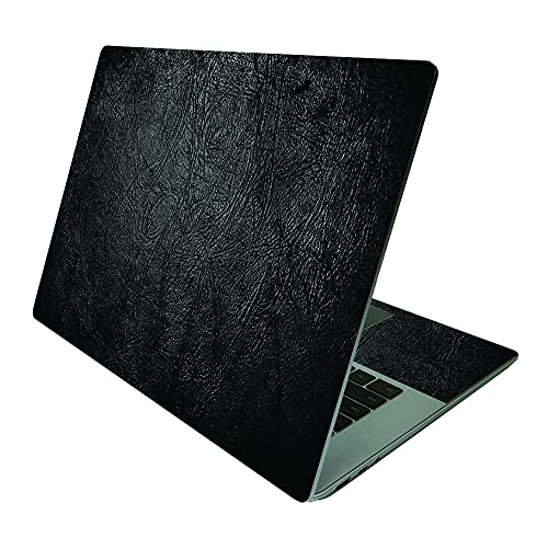 MightySkins Skin Compatible with Microsoft Surface Laptop 4 15” - Black Leather…