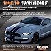 Arrow Sequential Mustang LED Front Turn Signal Pair w/Switchback DRL for 15-17 - White Amber Light Left Right [Diffused]