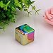 Cube Hand Spinner, Tri Fidget, Triangle Metal Finger Focus Toy For ADHD Autism - Bolayu (Multicolor)
