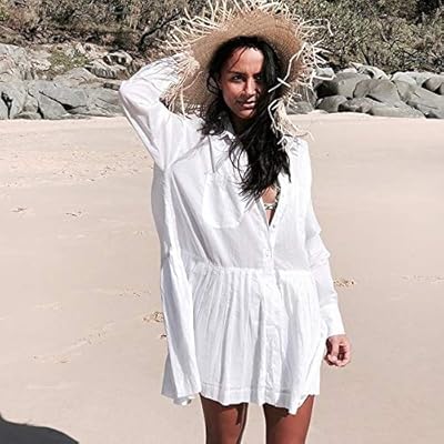 beachwear white dress