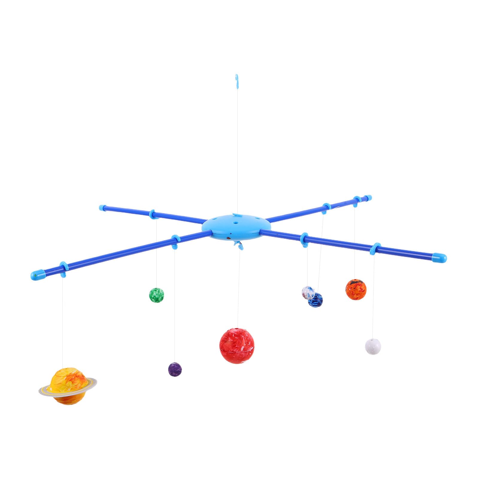 Besportble Solar System Mobile Hanging - Educational Planetary Model Kit for Kids and Adults - Space Decor for Nursery and Classroom - Easy Assembly Science Toy