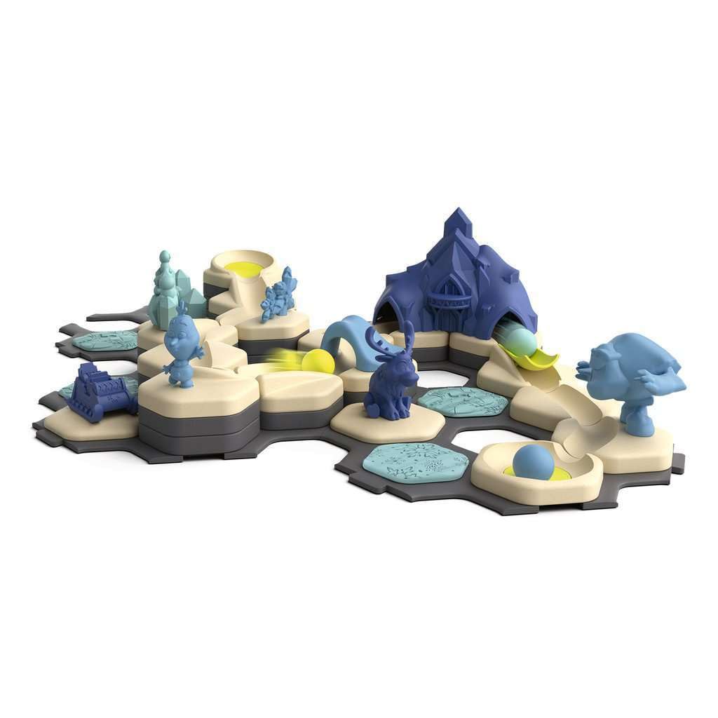 Ravensburger - GraviTrax Junior Bundle Frozen, Marble Court and Construction Toys, Ages 3+