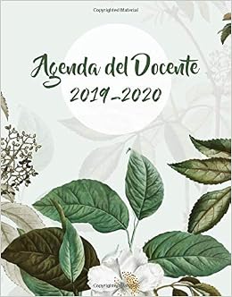 Agenda Del Docente 20192020 Agenda 2019 2020 Per