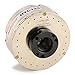 Hurricane Turning Tools, HTC125 5-Inch Woodturning 4 Jaw Chuck Kit with Dovetail Jaws for Wood Lathes with 1 x 8-Inch TPI Spindles