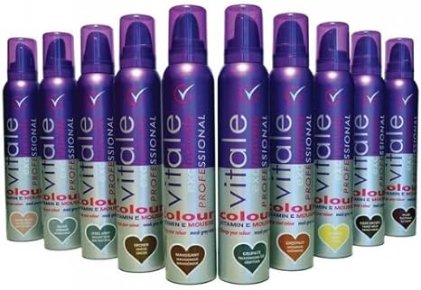 Vitale Colour Mousse Silver 200 Ml Amazon Co Uk Health