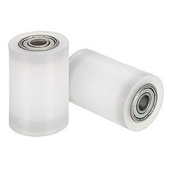 uxcell 2Pcs Nylon Roller Wheel with