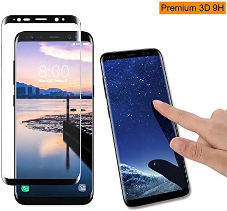 Samsung Galaxy S8 Plus Screen Protector, Tempered Glass Screen Protector for Samsung Galaxy S8 Plus (2018), Anti-Scratch/Case Friendly/Bubble Free/Anti-fingerprint